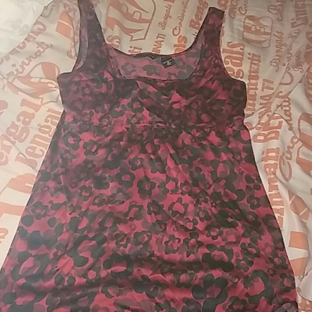 Silky babydoll blouse